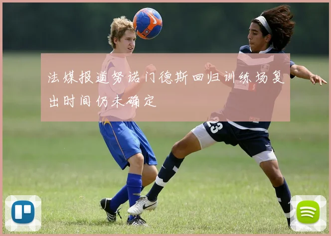 法媒报道努诺门德斯回归训练场复出时间仍未确定